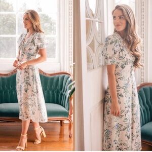 Gal Meets Glam Lauren Botanical Garden Dress Size 4
